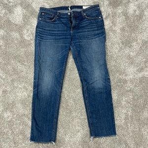 Rag & Bone size 29 Dre Low-rise Ankle Slim Boyfriend